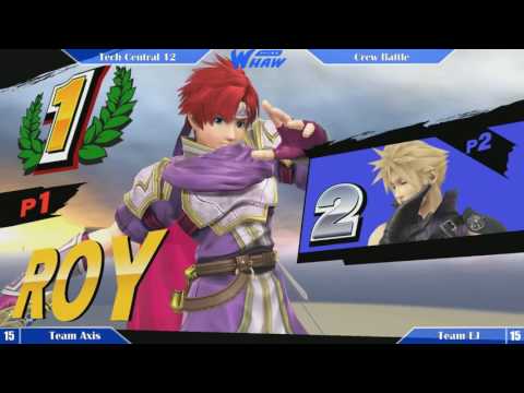 Team Axis vs Team EJ - TC12 Draft Crews 6v6 - Super Smash Bros Wii U
