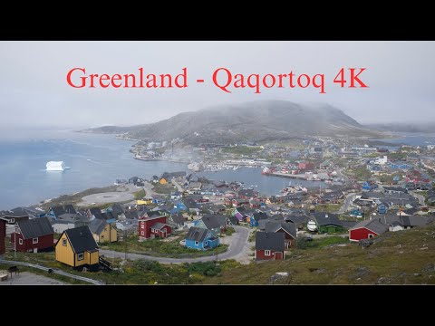 Summer in Greenland 4K - Qaqortoq - Scenic Drive