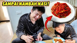 Download lagu BAOQI MASAK SAMBAL CUMI INDONESIA, TEMANNYA SYOK SAMPAI NAMBAH NASI BERKALI-KALI‼️🦑🔥 mp3