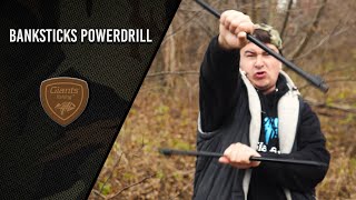 Giants fishing Zavrtávací tyč černá Banksticks Powerdrill 50-90cm
