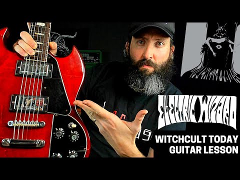 Electric Wizard Guitar Lesson & TAB - Witchcult Today - B-Standard Tuning