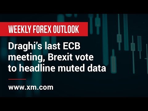 Weekly Forex Outlook: 18/10/2019 -  Draghi’s last ECB meeting, Brexit vote to headline muted data