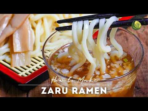 Refreshing Cold Zaru Ramen (with Homemade Dipping Sauce)