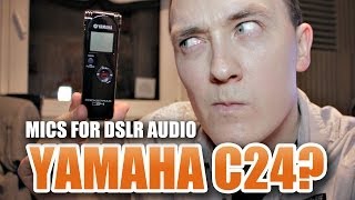 Video thumbnail for DSLR Audio: Yamaha Pocketrak C24 Review + Audio Test by WorldofYPod