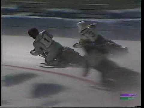 ICE SPEEDWAY WC 1989 . QR Goteborg, QR Frankfurt