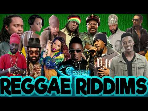 2015 -2018 Best Of Reggae Riddims Tarrus Riley,Jah Cure,Romain Virgo,Busy Signal,Alaine,Chris Martin