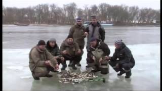 Зимняя рыбалка в дельте волге
