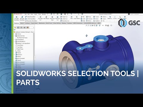 How to use SOLIDWORKS Selection Tools in Parts | Part: 2