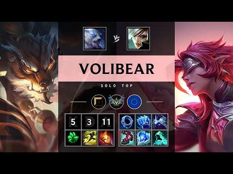 Volibear Top vs Riven - EUW Challenger Patch 25.13