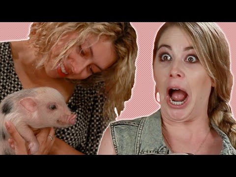 ベーコン愛好家、子豚と対面…！（Bacon Lovers Meet Baby Pigs）