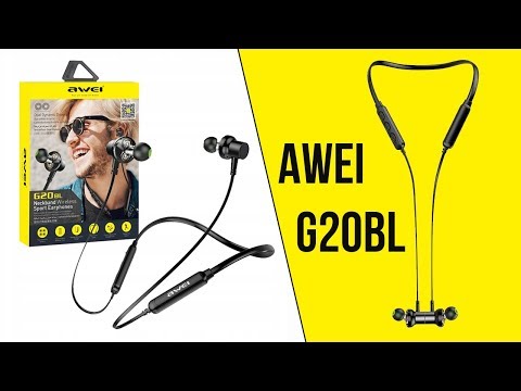 AWEI G20BL - ОТЛИЧНЫЕ БЮДЖЕТНЫЕ BLUETOOTH НАУШНИКИ С ALIEXPRESS