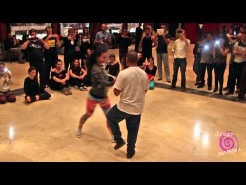 Luciano & Sophie zouk demo after workshop at 8SDF