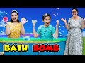 BATH BOMB | Mystery and Dinosaur Bathbombs | Kids playing Water Games in Pool | Aayu and Pihu Show