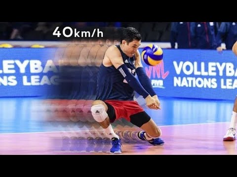 The FASTEST Volleball Player | Erik Shoji | Unbelivable SPEED | The Flash Libero
