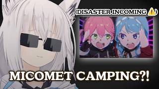 【ENG Subs】 Fubuki is GENUINELY Terrified of miComet Camping Alone (Hololive)