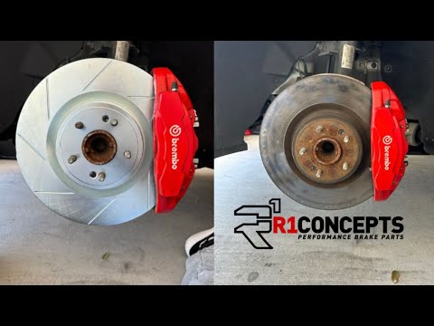 Kia stinger Pads and Rotors replacement (18-22)