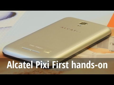 Alcatel Pixi First hands-on