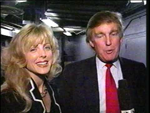 A short Donald Trump interview during a Rangers/Canucks Stanley Cup Finals Game '94