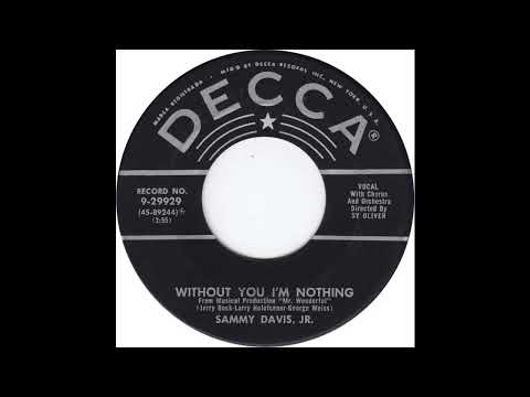 Sammy Davis Jr. Without You I'm Nothing (1956)
