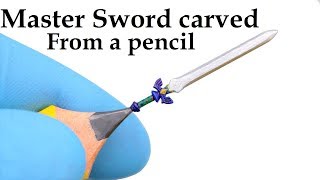 I carve the Master Sword from a pen-seal (Lead-gend of Zelda)