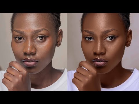 Easy High-End Skin Retouching Beginner Photoshop Tutorial 19 Minutes | Frequency Separation