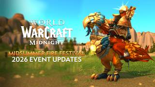 Midsummer Fire Festival 2026 Updates: New Mount, Aerial Quests, Transmogs, Achievements & More thumbnail