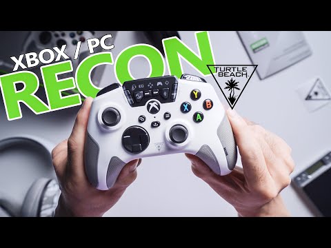 Turtle Beach žaidimų pultas Recon, Baltos spalvos video