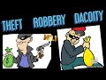 THEFT DACOITY Robbery Easy Law Notes Drishty Foundation Legal