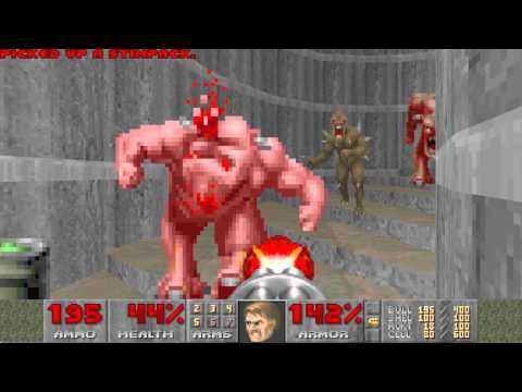 Ultimate Doom: Knee-Deep in the Dead (Episode 1) - Nightmare! Speedrun in 6:39 (7:52)