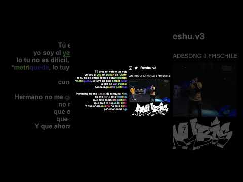 ANUBIS vs ADESONG 2 #freestylerap