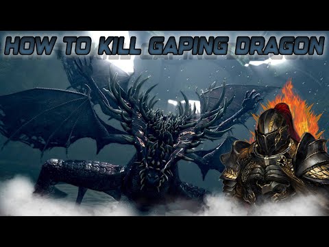 How To Kill Gaping Dragon (Guide) ? Dark Souls 1 REMASTERED