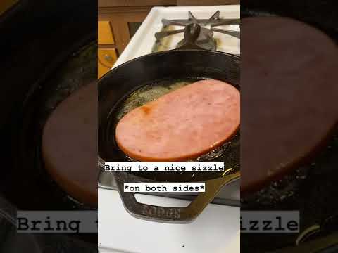 Glazed ham steak -#easymeals #ham #glazed #quickrecipe