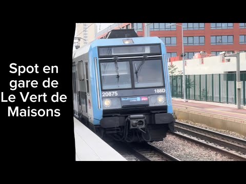 Spot en gare de Le Vert de Maisons