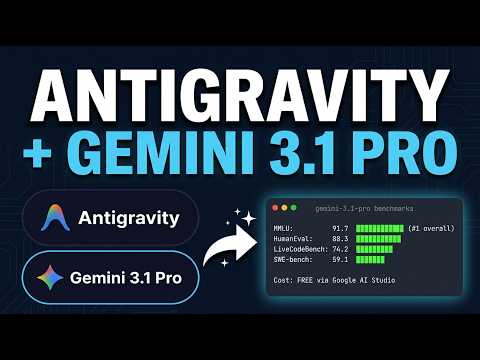 Google AntiGravity Just Got a HUGE Upgrade (Use Gemini 3.1 Pro FREE)