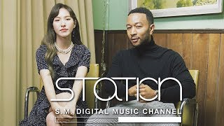 [SM STATION] Behind The Scene - Red Velvet&#39;s Wendy &amp; John Legend&#39;s Written In The Stars 존레전드X레드벨벳 웬디