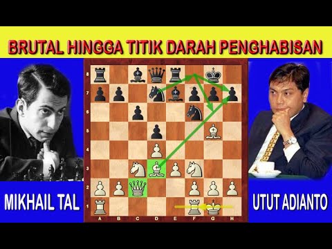 MOMENT LANGKA Unggulan Indonesia Utut Adianto VS Mikhail Tal sang Pesulap dari Riga