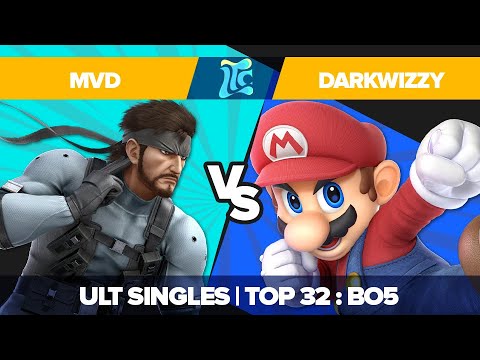 MVD vs Dark Wizzy - Ultimate Singles Top 32: LR2 - Low Tide City | Snake vs Mario