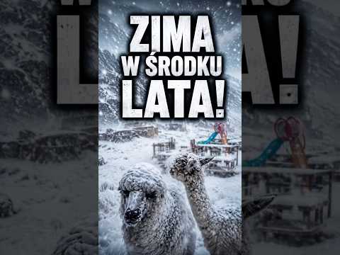 Zima w środku lata? Argentyna pod śniegiem