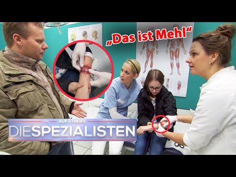 "Natürlich ist das Mehl"🤦🏻‍♂️ Hobbyarzt "behandelt" Brandwunde der Tochter😳| Die Spezialisten |SAT.1