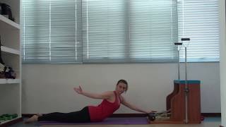 Variação do Swan com Rotação de Tronco na Cadeira