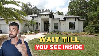 Touring 2 New Construction Homes in Sugar Mill Woods, Homosassa FL