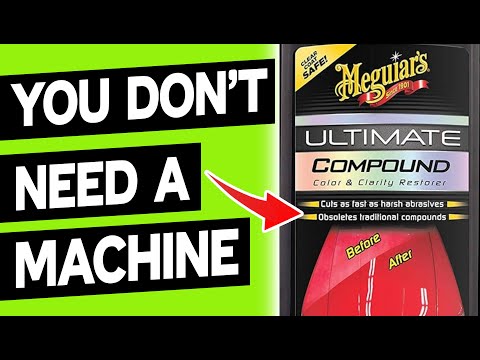 Applying Meguiars Ultimate compound BY HAND | Does it Work?