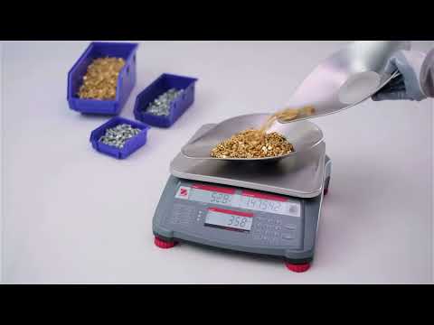 Prezentacja wagi liczącej OHAUS z serii Ranger 3000 i Ranger 3000 Count