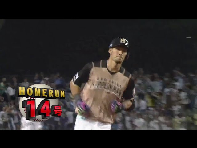 【7回表】ファイターズ・大田 バックスクリーン左への3ランホームランで意地を見せる!! 2018/9/18 L-F