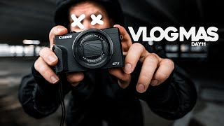 Canon G7X III 🔥 - VLOGMAS | Day 11