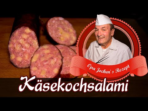 Käsekochsalami selber machen - Wurst selber machen - Opa Jochen´s Rezept