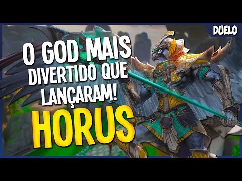 O god mais divertido que lançaram! | HORUS (Ranked Duel Smite Brasil)