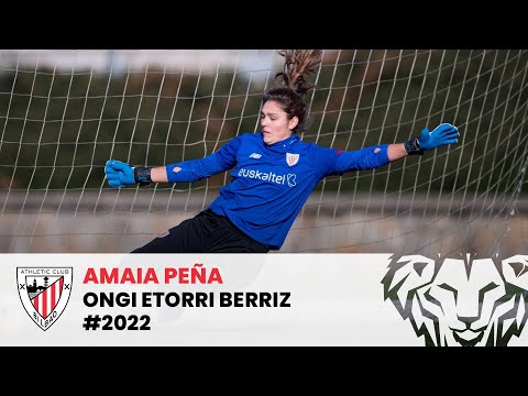 Imagen de portada del video ✍️✍️💥 Amaia Peñak 2022ra arte sinatu du Athletic Clubekin