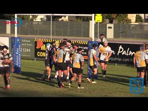 2018 NHRU Round 11 Premier 1 Highlights   Nelson Bay v Beaches
