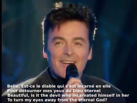 Belle by Garou, Daniel Lavoie & Patrick Fiori Notre Dame in Paris (English & French Lyrics) Paroles